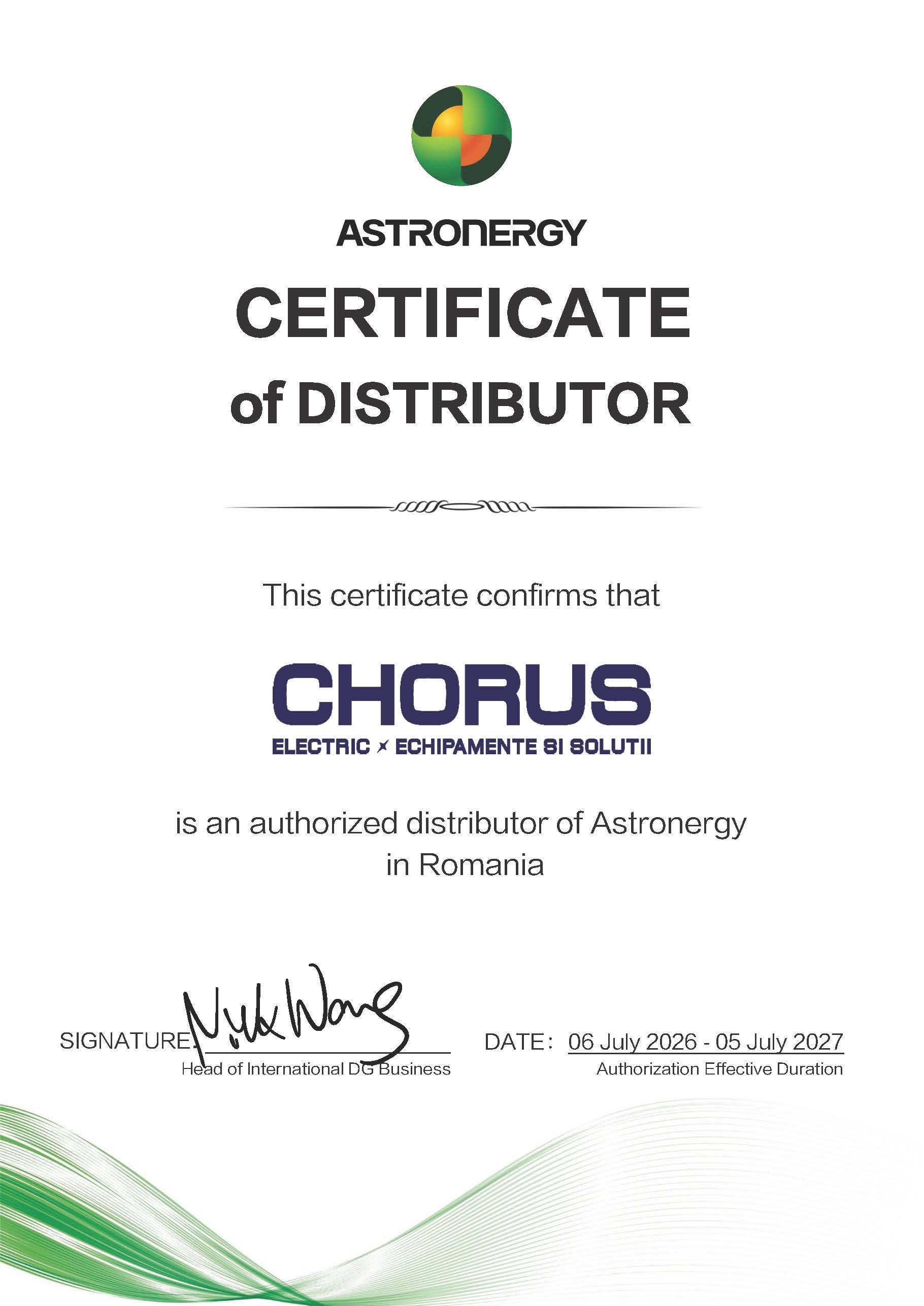 Anexa Certificat 